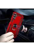 CEPCASE    Galaxy A24 Kılıf Standlı Magnet Mıknatıslı Yüzük Armored Zırhlı Kapak thumbnail 3