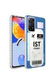 CEPCASE    Xiaomi Redmi Note 11S Global Kılıf Kenar Korumalı Desenli Colorful Graphic Design Silikon Kapak - 1