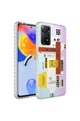 CEPCASE    Xiaomi Redmi Note 11S Global Kılıf Kenar Korumalı Desenli Colorful Graphic Design Silikon Kapak - 2