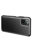 CEPCASE    Xiaomi Redmi Note 10S Kılıf Matte Buzlu Arka Yüzey Darbe Emici Köşe Kamera Çıkıntı Airbag Kapak - 4