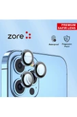 CEPCASE    Apple iPhone 13 Pro Kamera Lens Koruyucu Exclusive Premium Sapphire Tak Yapıştır Lens Koruma thumbnail 6