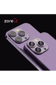CEPCASE    Apple iPhone 12 Pro Max Kamera Lens Koruyucu Exclusive Premium Sapphire Tak Yapıştır Lens Koruma thumbnail 6