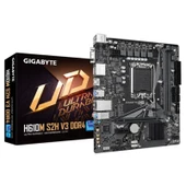 GIGABYTE H610M-S2H-V3-DDR4 3200MHZ 1XVGA 1XHDMI 2XDP 1XM.2 USB 3.2 MATX 1700P (12./13.VE 14.NESİL İŞLEMCİ UYUMLU) - 1