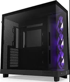 NZXT H6 Flow RGB Siyah ATX Mid Tower Kasa - 1