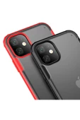CEPCASE    Iphone 11 Kılıf Matte Buzlu Arka Yüzey Darbe Emici Köşe Kamera Çıkıntılı Airbag Kapak thumbnail 5