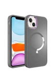 CEPCASE    Iphone 14 Kılıf Magsafe Wireless Şarj Özellikli Full Colors Kamera Koruma Matte Yüzey thumbnail 1