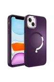 CEPCASE    Iphone 14 Kılıf Magsafe Wireless Şarj Özellikli Full Colors Kamera Koruma Matte Yüzey thumbnail 2