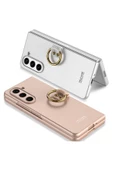 CEPCASE    Galaxy Z Fold 5 Kılıf Kılıf Kılıf Yüzük Aparatlı Matte Yüzey Kamera Korumalı Flip Ring Kalıp thumbnail 5
