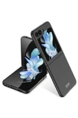 CEPCASE    Samsung Galaxy Z Flip 5 Kılıf Matte Yüzey Kamera Korumalı Slim Hard Tam Kalıp Kapak thumbnail 1
