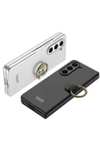 CEPCASE    Galaxy Z Fold 5 Kılıf Kılıf Kılıf Yüzük Aparatlı Matte Yüzey Kamera Korumalı Flip Ring Kalıp thumbnail 3