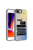 CEPCASE    Iphone 8 Plus Kılıf Baskılı Kamera Çıkıntılı Tam Saran Kalıp Sert Sağlam Kapak thumbnail 2