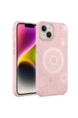 CEPCASE    Iphone 14 Kılıf Wireless Mıknatıslı Şarj Özellikli Technology Desenli Kamera Korumalı - 2