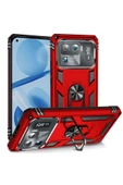 CEPCASE    Xiaomi Mi 11 Ultra Kılıf Standlı Magnet Mıknatıslı Yüzük Armored Zırhlı Kapak thumbnail 1