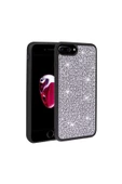 CEPCASE    Iphone 7 Plus Kılıf Diamond Pırılrı Parlak Taşlı Tasarım Tam Koruma Protector Kapak thumbnail 1