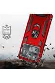 CEPCASE    Xiaomi Mi 11 Ultra Kılıf Standlı Magnet Mıknatıslı Yüzük Armored Zırhlı Kapak thumbnail 4