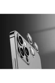 CEPCASE    Iphone 11 Pro Kamera Lens Koruyucu Hd Kalite Temperli Cam Tam Koruma thumbnail 6