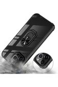 CEPCASE    Iphone 13 Pro Max Kılıf Arka Şeffaf Köşe Ve Yüzük Renkli Darbeye Dayanıklı Sert Pc Kapak thumbnail 6