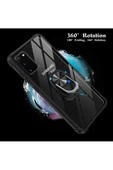 CEPCASE    Samsung Galaxy S20 Kılıf Arka Şeffaf Köşe Ve Yüzük Renkli Darbeye Dayanıklı Sert Pc Kapak thumbnail 6