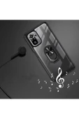 CEPCASE    Xiaomi Redmi Note 10s Kılıf Arka Şeffaf Köşe Ve Yüzük Renkli Darbeye Dayanıklı Sert Pc Kapak thumbnail 5