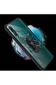 CEPCASE    Huawei Y9 Prime 2019 Kılıf Arka Şeffaf Köşe Ve Yüzük Renkli Darbeye Dayanıklı Sert Pc Kapak thumbnail 3