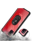 CEPCASE    Samsung Galaxy A31 Kılıf Arka Şeffaf Köşe Ve Yüzük Renkli Darbeye Dayanıklı Sert Pc Kapak thumbnail 6