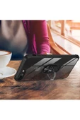 CEPCASE    Iphone 7 Plus Kılıf Arka Şeffaf Köşe Ve Yüzük Renkli Darbeye Dayanıklı Sert Pc Kapak thumbnail 4