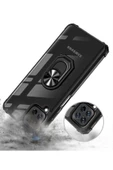 CEPCASE    Samsung Galaxy A22 4g Kılıf Arka Şeffaf Köşe Ve Yüzük Renkli Darbeye Dayanıklı Sert Pc Kapak thumbnail 6