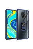 CEPCASE    Xiaomi Redmi Note 9s Kılıf Arka Şeffaf Köşe Ve Yüzük Renkli Darbeye Dayanıklı Sert Pc Kapak thumbnail 1