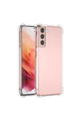 CEPCASE    Samsung Galaxy S21 Plus Kılıf Darbelere Dayanıklı Dört Köşe Airbag 2mm Anti Shock Silikon thumbnail 1