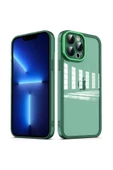 CEPCASE    Iphone 13 Pro Max Kılıf Elektroplatin Kamera Korumalı Transparan Renkli Tam Kalıp thumbnail 1