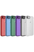 CEPCASE    Iphone Se 2020 Kılıf Elektroplatin Kamera Korumalı Transparan Renkli Tam Kalıp Kapak thumbnail 3