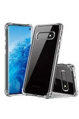 CEPCASE    Samsung Galaxy S10 Plus Kılıf Darbelere Dayanıklı Dört Köşe Airbag 2mm Anti Shock Silikon thumbnail 2