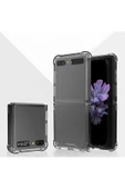 CEPCASE    Samsung Galaxy Z Flip 4 Kılıf Darbelere Dayanıklı Dört Köşe Airbag 2mm Anti Shock Silikon - 6