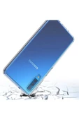 CEPCASE    Samsung Galaxy A7 2018 Kılıf Darbelere Dayanıklı Dört Köşe Airbag 2mm Anti Shock Silikon thumbnail 3