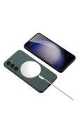 CEPCASE    Samsung Galaxy S23 Plus Kılıf Wireless Şarj Özellikli Magsafe Mıknatıslı Ince Zarif Silikon Kapak thumbnail 5