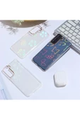 CEPCASE    Samsung Galaxy S21 Fe Kılıf Desenli Parlayan Fosforlu Renk Geçişli Shiny Kapak thumbnail 3