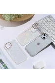 CEPCASE    Iphone 13 Kılıf Desenli Parlayan Fosforlu Renk Geçişli Shiny Kapak - 3