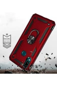 CEPCASE    Samsung Galaxy A10s Kılıf Standlı Magnet Mıknatıslı Yüzük Armored Zırhlı Kapak thumbnail 4