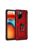 CEPCASE    Xiaomi Poco X3 Gt Kılıf Standlı Magnet Mıknatıslı Yüzük Armored Zırhlı Kapak thumbnail 4