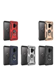 CEPCASE    Samsung Galaxy S9 Kılıf Standlı Magnet Mıknatıslı Yüzük Armored Zırhlı Kapak thumbnail 4