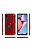 CEPCASE    Samsung Galaxy A10s Kılıf Standlı Magnet Mıknatıslı Yüzük Armored Zırhlı Kapak thumbnail 3