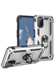 CEPCASE    Oppo A92 Kılıf Standlı Magnet Mıknatıslı Yüzük Armored Zırhlı Kapak thumbnail 1