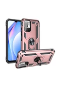 CEPCASE    Xiaomi Poco M3 Pro Kılıf Standlı Magnet Mıknatıslı Yüzük Armored Zırhlı Kapak thumbnail 2