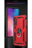 CEPCASE    Xiaomi Mi 9 Kılıf Standlı Magnet Mıknatıslı Yüzük Armored Zırhlı Kapak thumbnail 3