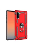 CEPCASE    Samsung Galaxy Note 10 Kılıf Standlı Magnet Mıknatıslı Yüzük Armored Zırhlı Kapak thumbnail 1
