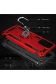 CEPCASE    Xiaomi Redmi Note 10 Pro Kılıf Standlı Magnet Mıknatıslı Yüzük Armored Zırhlı Kapak - 5