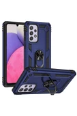 CEPCASE    Samsung Galaxy A33 5g Kılıf Standlı Magnet Mıknatıslı Yüzük Armored Zırhlı Kapak thumbnail 1