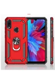 CEPCASE    Xiaomi Redmi Note 7 Kılıf Standlı Magnet Mıknatıslı Yüzük Armored Zırhlı Kapak thumbnail 2