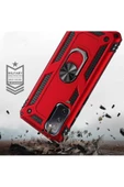 CEPCASE    Samsung Galaxy S20 Fe Kılıf Standlı Magnet Mıknatıslı Yüzük Armored Zırhlı Kapak thumbnail 6