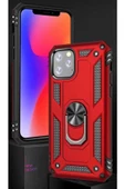 CEPCASE    Iphone 11 Pro Max Kılıf Standlı Magnet Mıknatıslı Yüzük Armored Zırhlı Kapak thumbnail 5